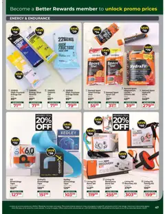 Dis-Chem specials catalogue – valid from 15/09/2026 | Page: 47 | Products: Energy drink, Tape, Lime