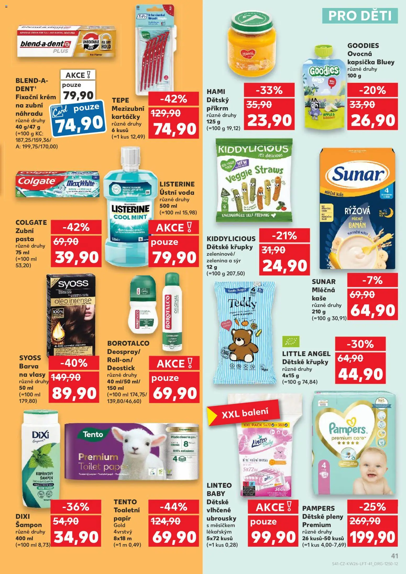 Kaufland leták - Plzeň Bory od 24.06.2026 | Strana: 41