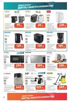 Pogląd oferty "Max elektro gazetka" - ważna od 27.08.2026 | Strona: 2 | Produkty: Odkurzacz, Krajalnica, Toster, Frytkownica