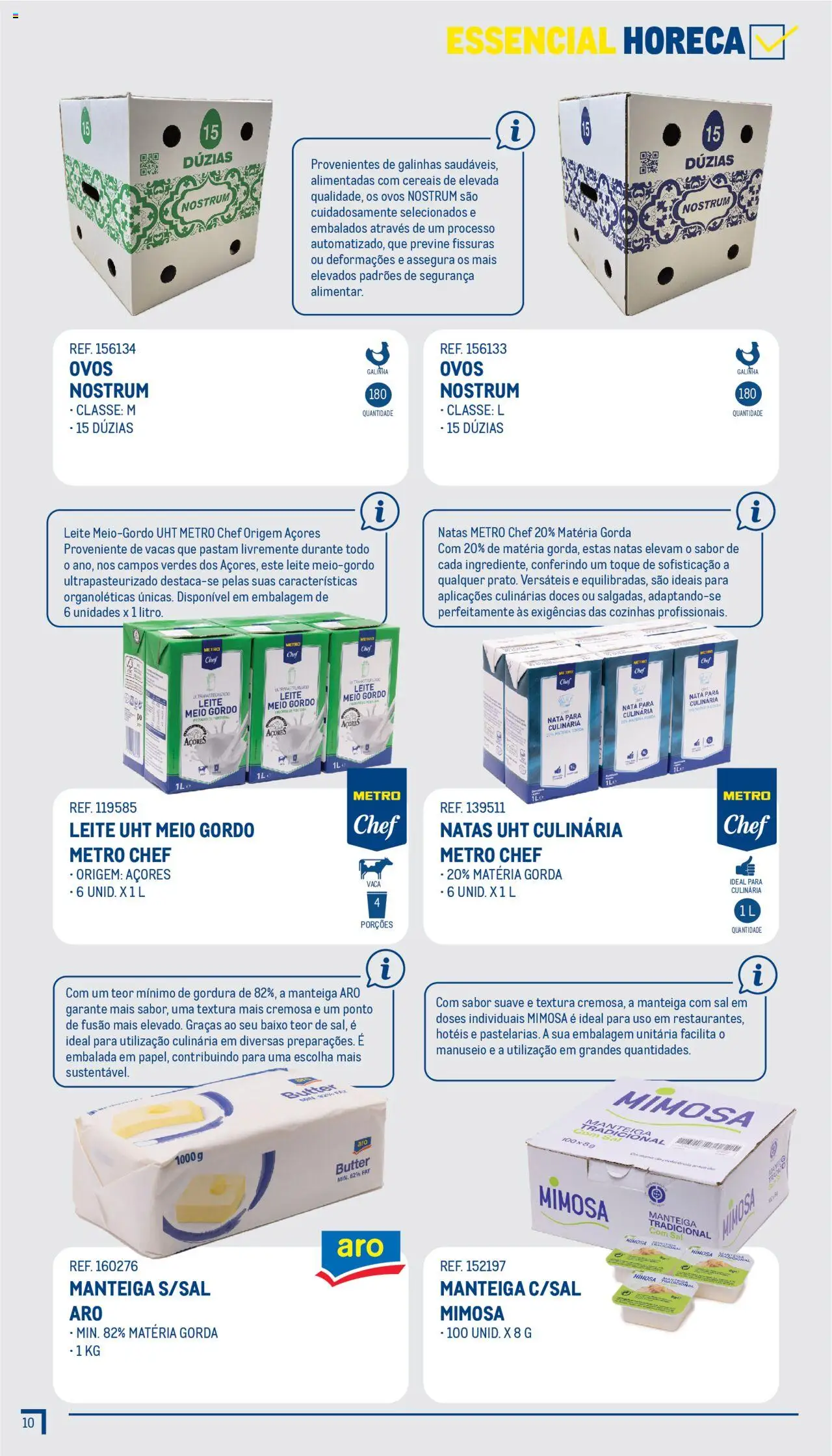 Makro - Guia Essenciais │ válido de 01/07/2025 | Página: 11 | Produtos: Leite UHT, Ovos, Doces, Cereais
