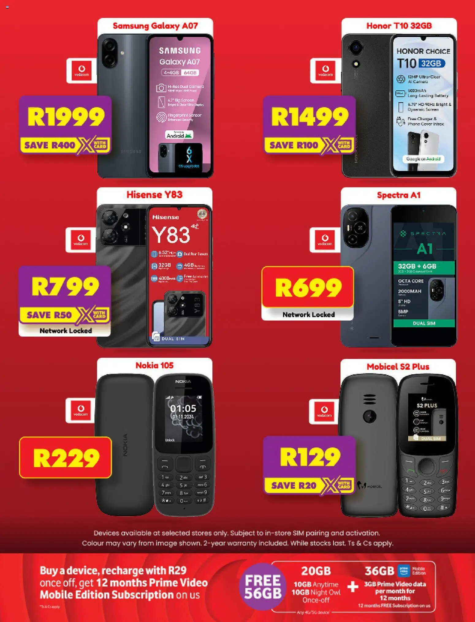 New Shoprite catalogue – valid from 21/09/2026 | Page: 7 | Products: Data, Phone, Camera, Hare