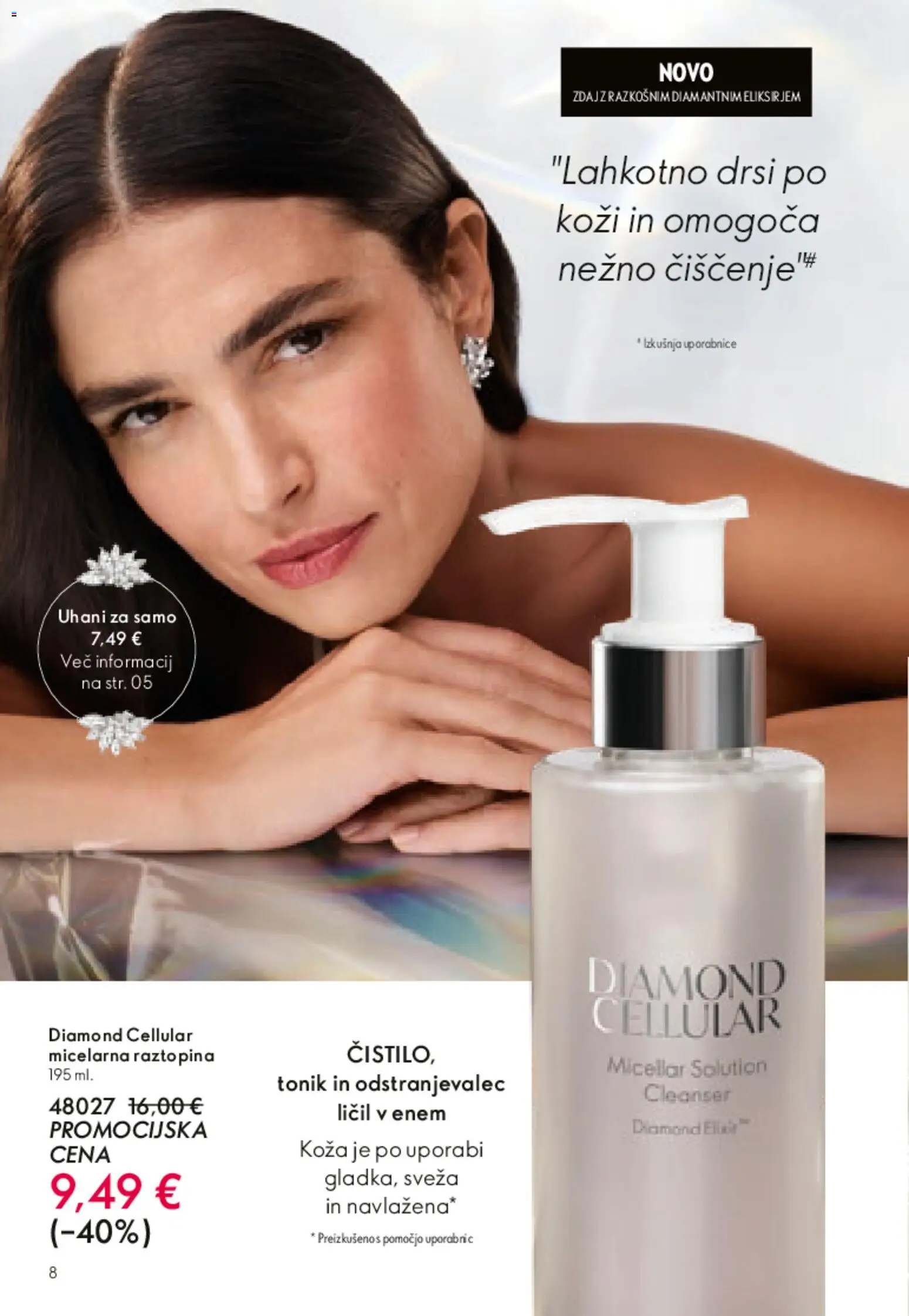 Novi Oriflame katalog ponudbe – veljaven od 13.05.2026 | Stran: 7 | Izdelki: Uhani, Tonik