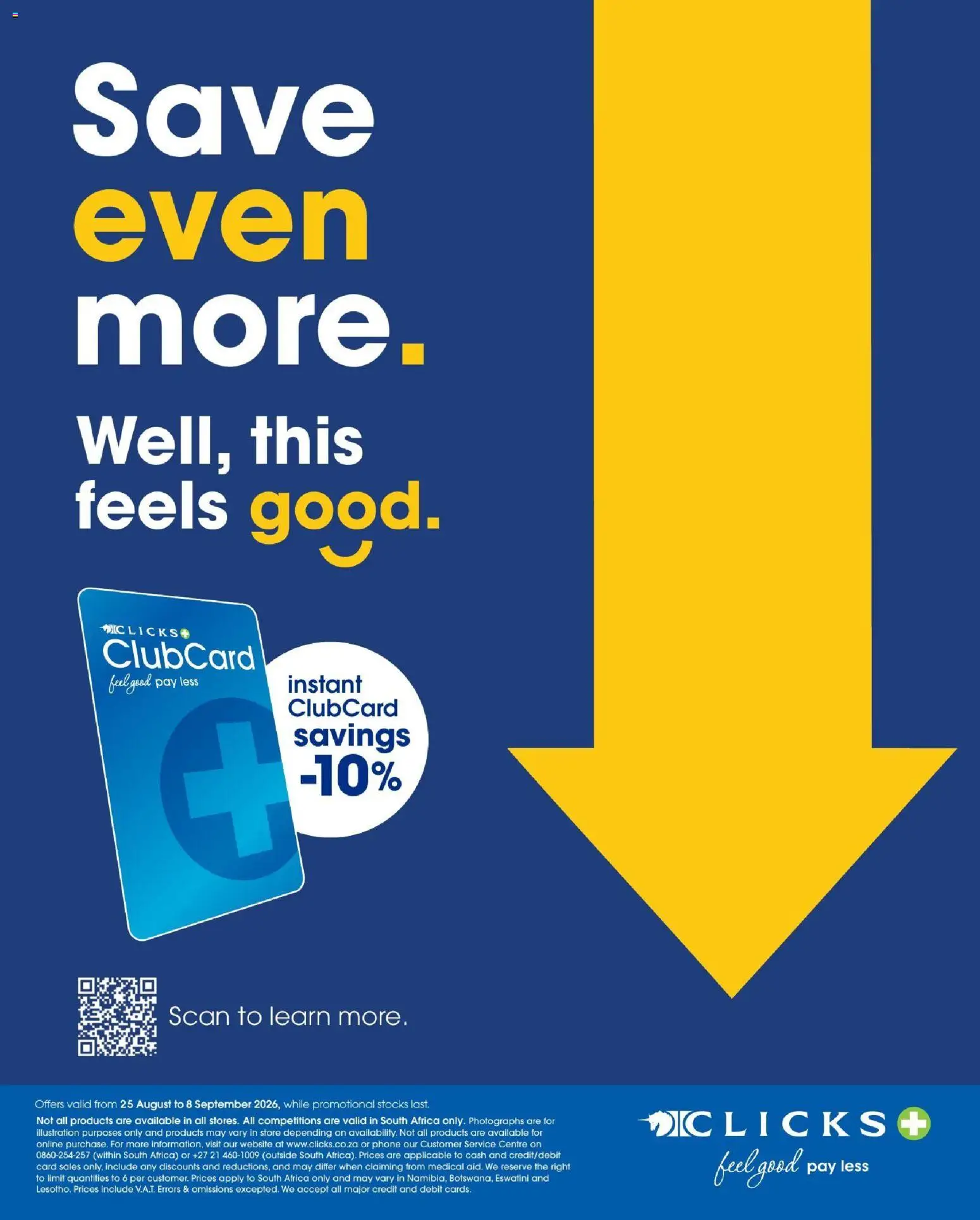 New Clicks catalogue – valid from 09/09/2026 | Page: 52