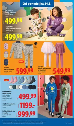 LUPILU Dečija pidžama, Dečija pidžama - pregled Lidl kataloga - važi od 20.08.2026 | Strana: 103