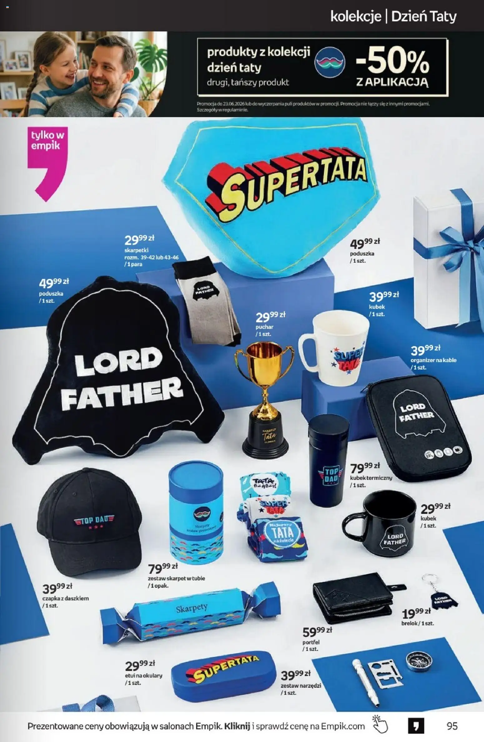 Empik promocje od 17.06.2026 | Strona: 95 | Produkty: Skarpety, Czapka, Skarpetki, Zestaw narzędzi