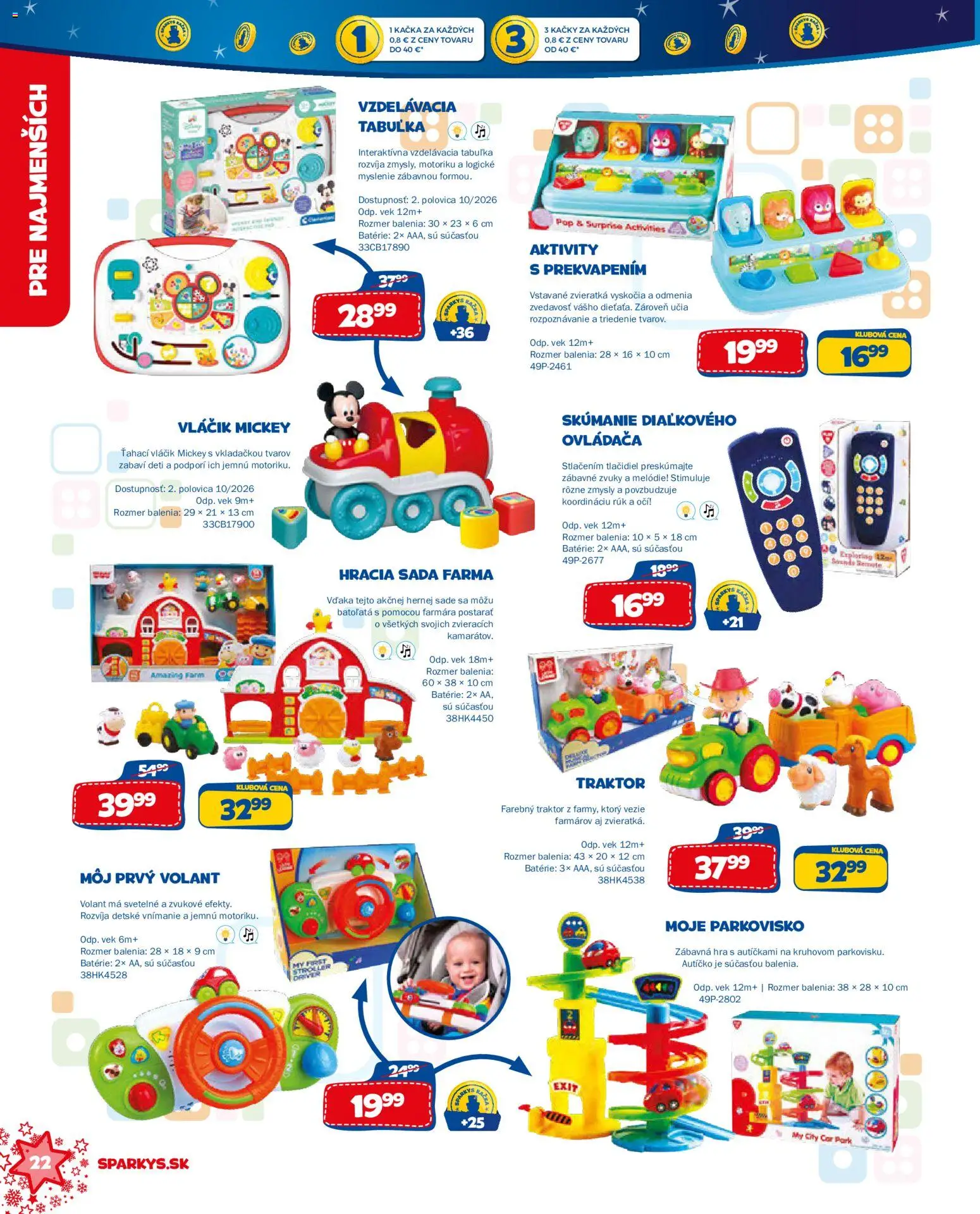 Nové ALLTOYS akcie – leták je platný od 06.10.2026 | Strana: 22 | Produkty: Batérie, Hra, Kačka