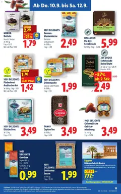 1001 DELIGHTS Dürüm Brot, Je 1,2 kg ab 10.09.2026 gültig | Seite: 17