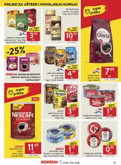 Konzum Katalog - Pregled kataloga iz trgovine Konzum, vrijedi od 29.04.2026 | Stranica: 25