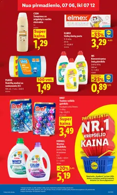 LIDL leidinys galioja nuo 2026.07.06 | Puslapis: 23 | Prekių: Šampūnas, Krepšelis, Ploviklis