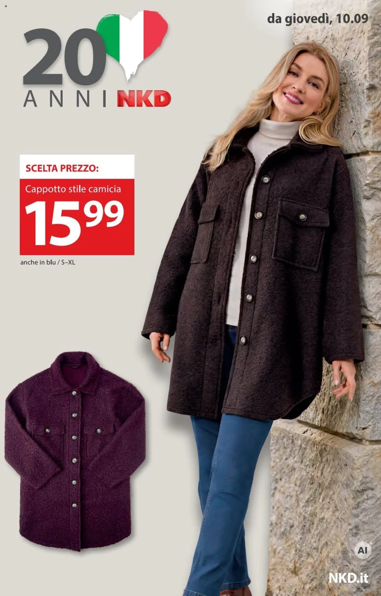 Volantino NKD del 10/09/2026 | Pagina: 3 | Prodotti: Camicia