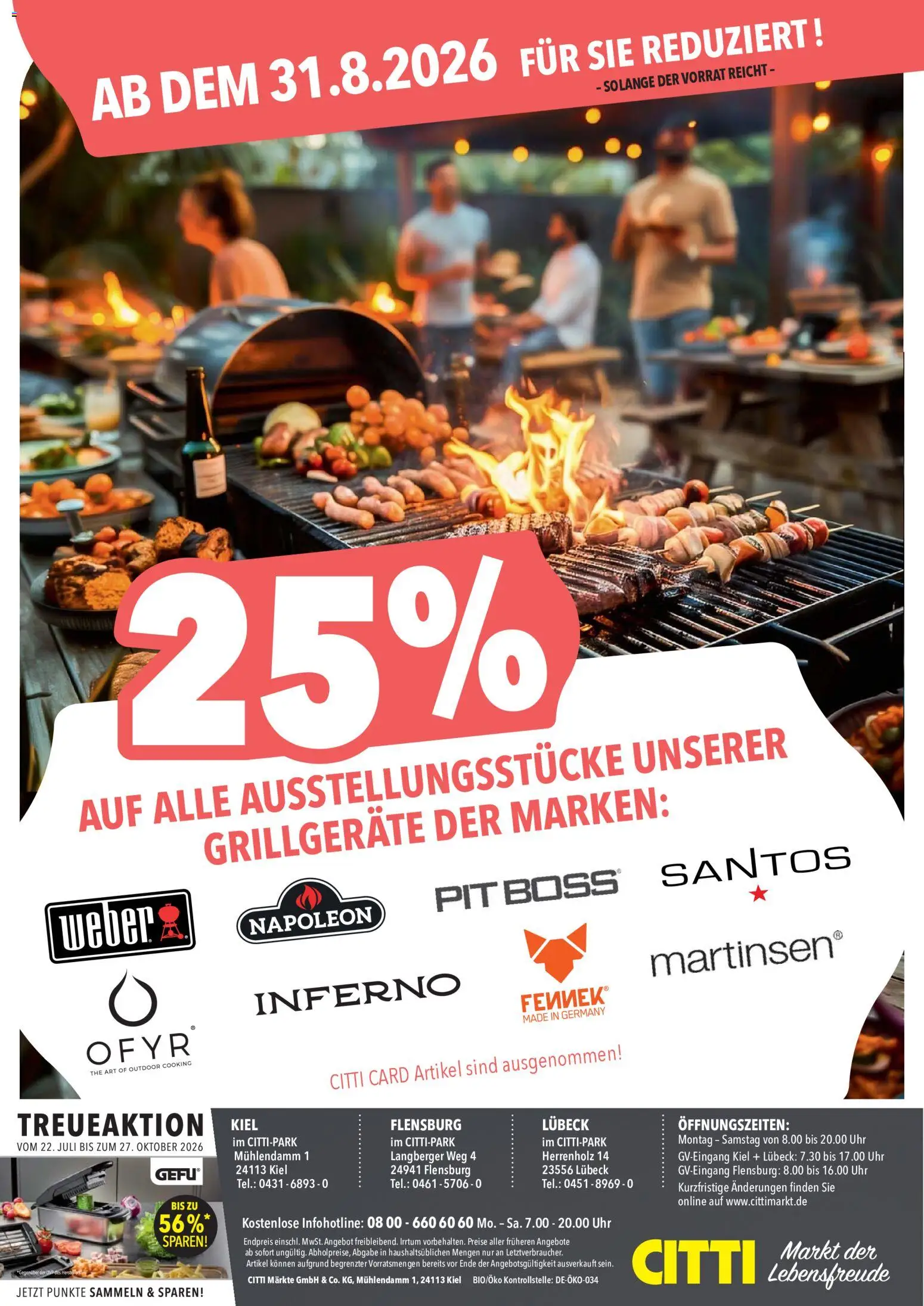 CITTI Markt Camping & Garten – gültig ab 29.07.2026 | Seite: 8 | Produkte: Uhr