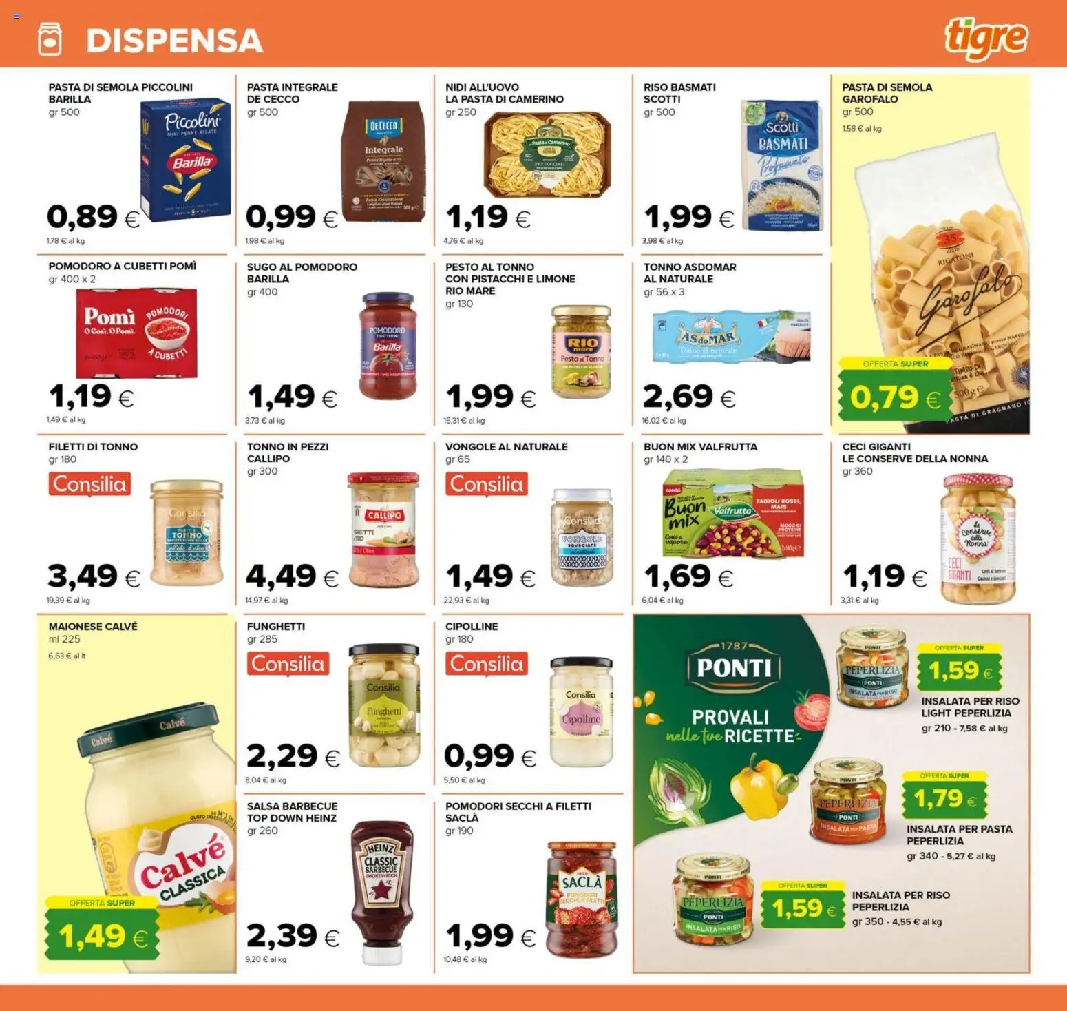 Volantino Tigre del 04.06.2026 | Pagina: 13 | Prodotti: Pomodoro, Limone, Mais, Salsa barbecue