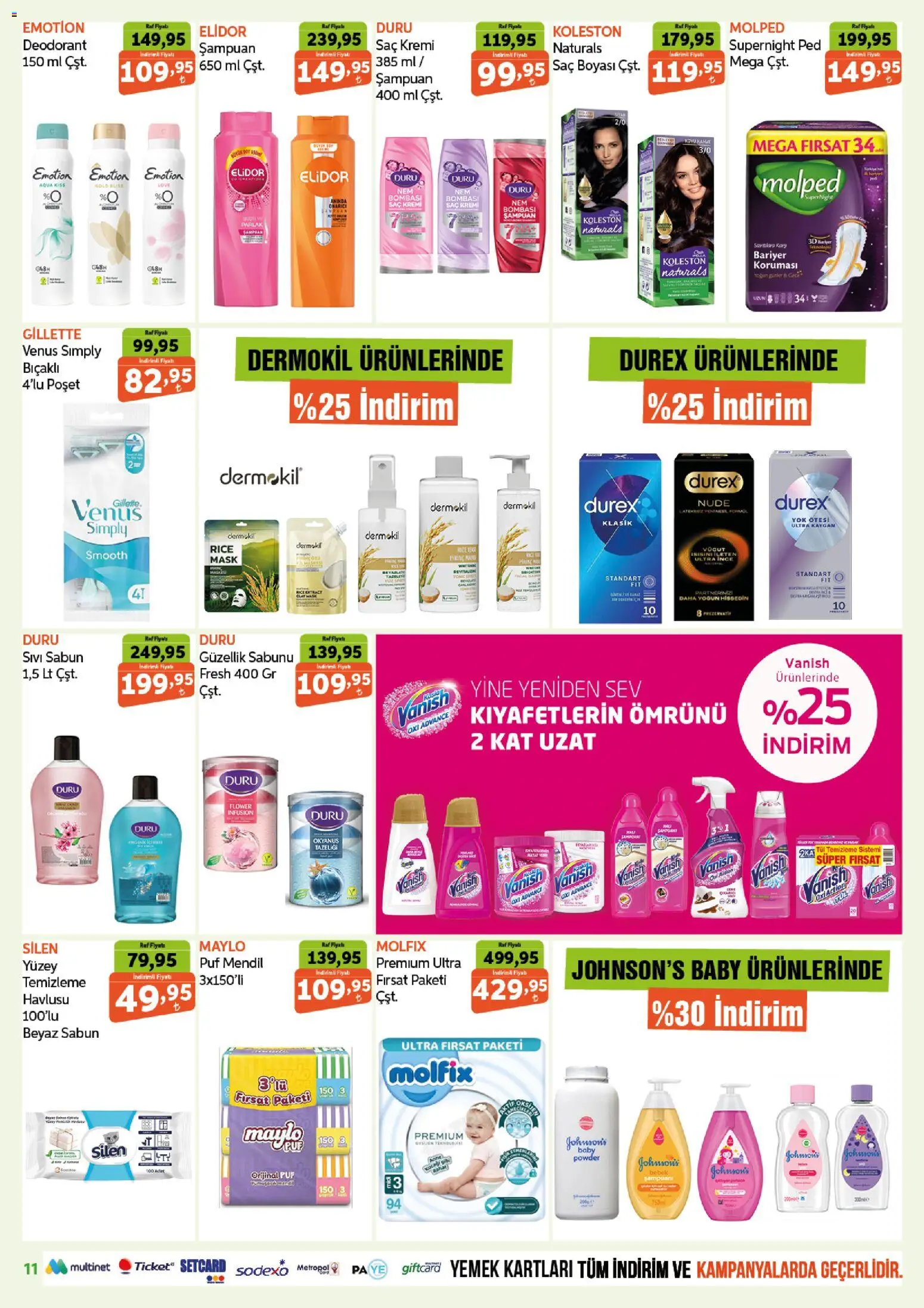 Biçen Market Katalog - 08 Eylül 2026 tarihinden itibaren geçerlidir | Sayfa: 11 | Ürünler: Raf, Krem, Sabun, Deodorant