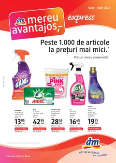Ofertele DM drogeriemarkt valabile de la 11.06.2026