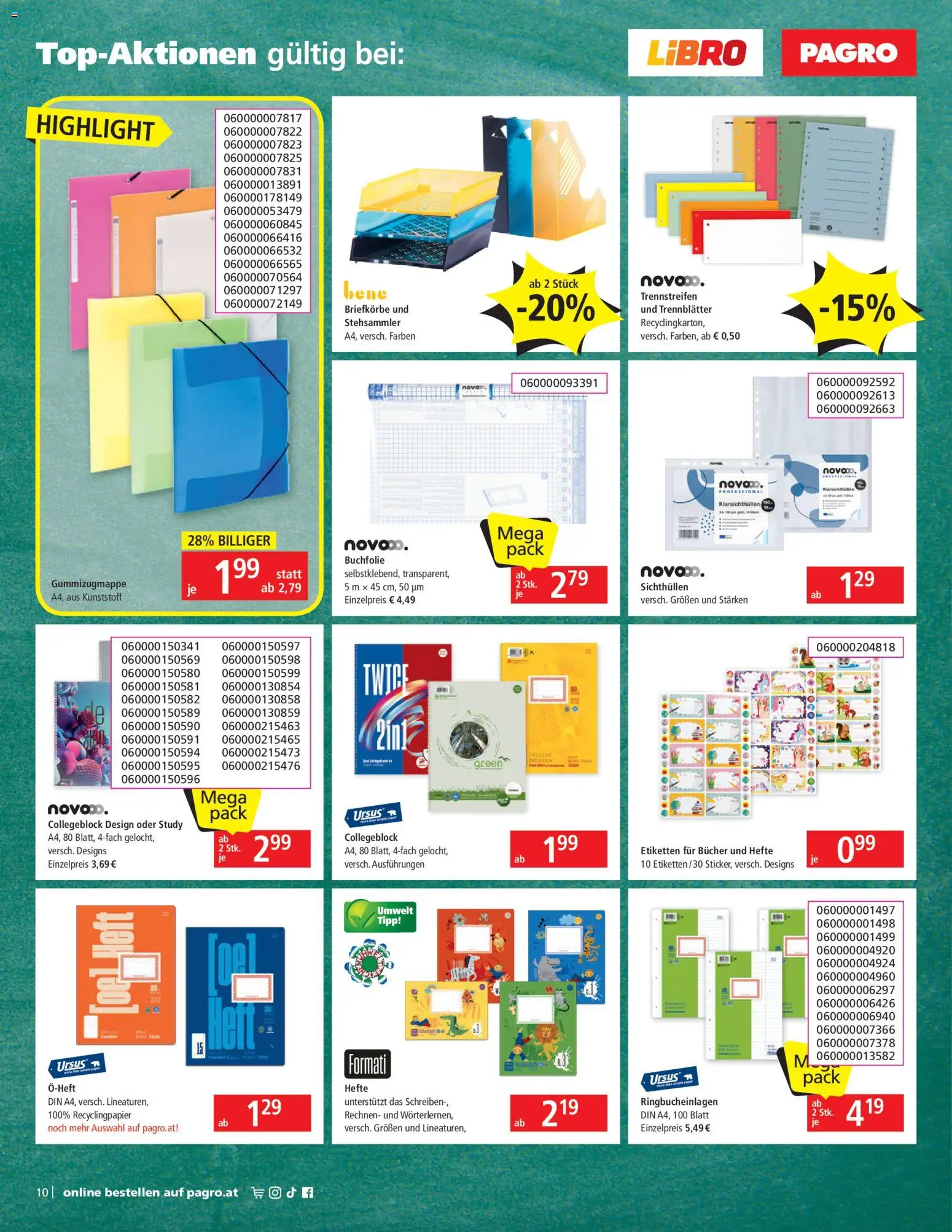 Libro Flugblatt gültig ab 03.09.2026 | Seite: 10 | Produkte: Bücher