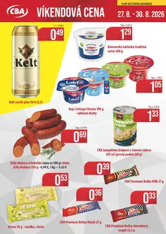 KARMEN CBA leták platný od 27.08.2026
