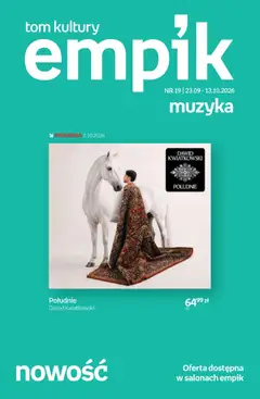 Pogląd oferty "Empik promocje - Tom kultury Muzyka" - ważna od 23.09.2026