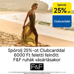 F&F akció katalógus - amely érvényes a következő dátumtól: 18.06.2026