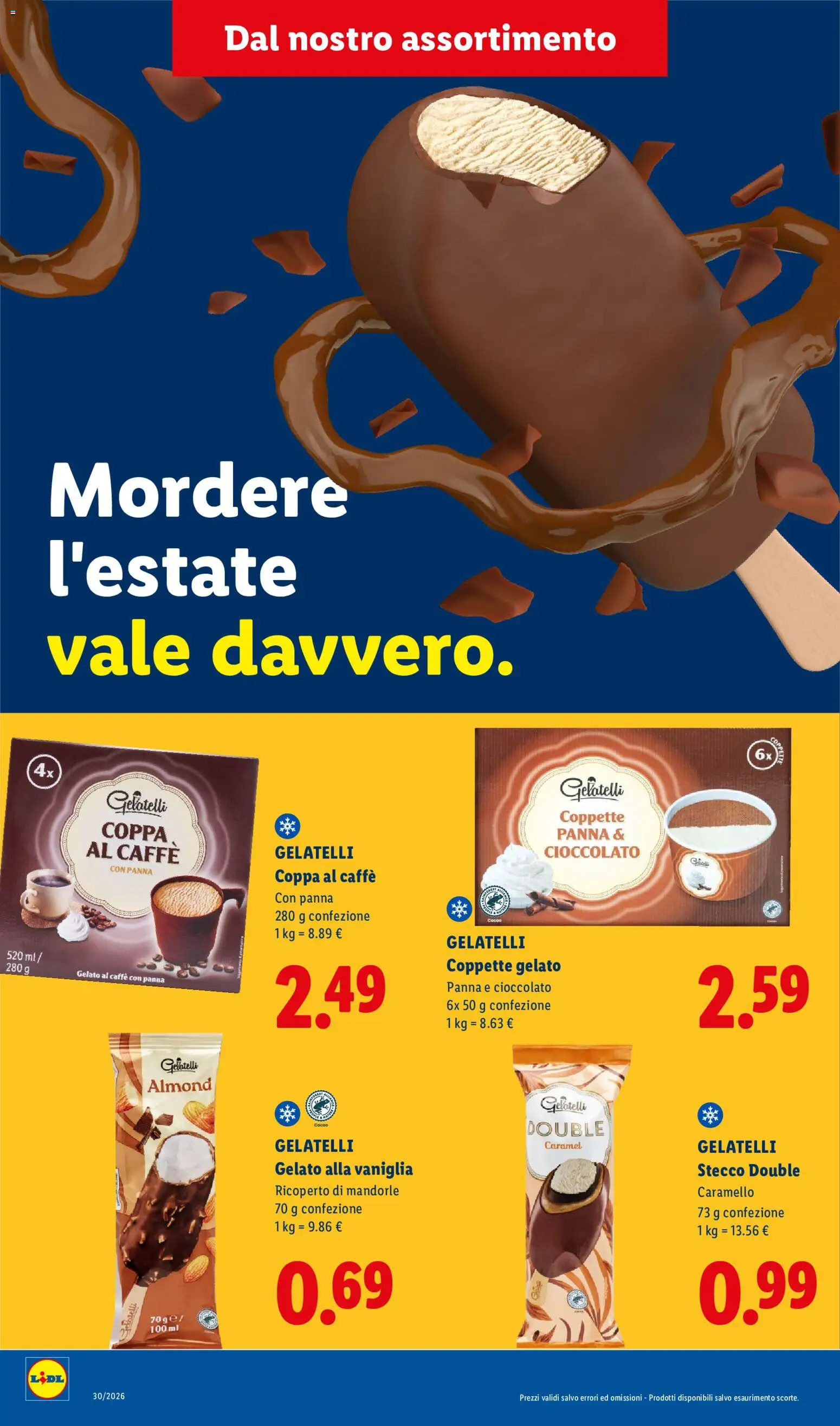 Volantino Lidl del 10/08/2026 | Pagina: 12 | Prodotti: Caffè, Cioccolato, Mandorle, Cocco