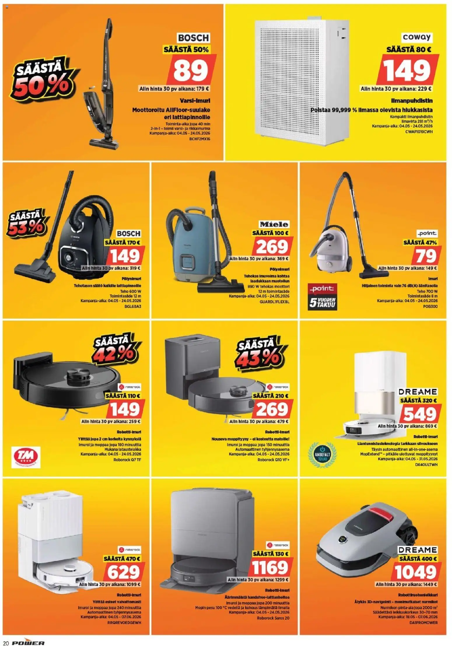 Power tarjoukset – voimassa 24.05.2026 alkaen | Sivu: 20
