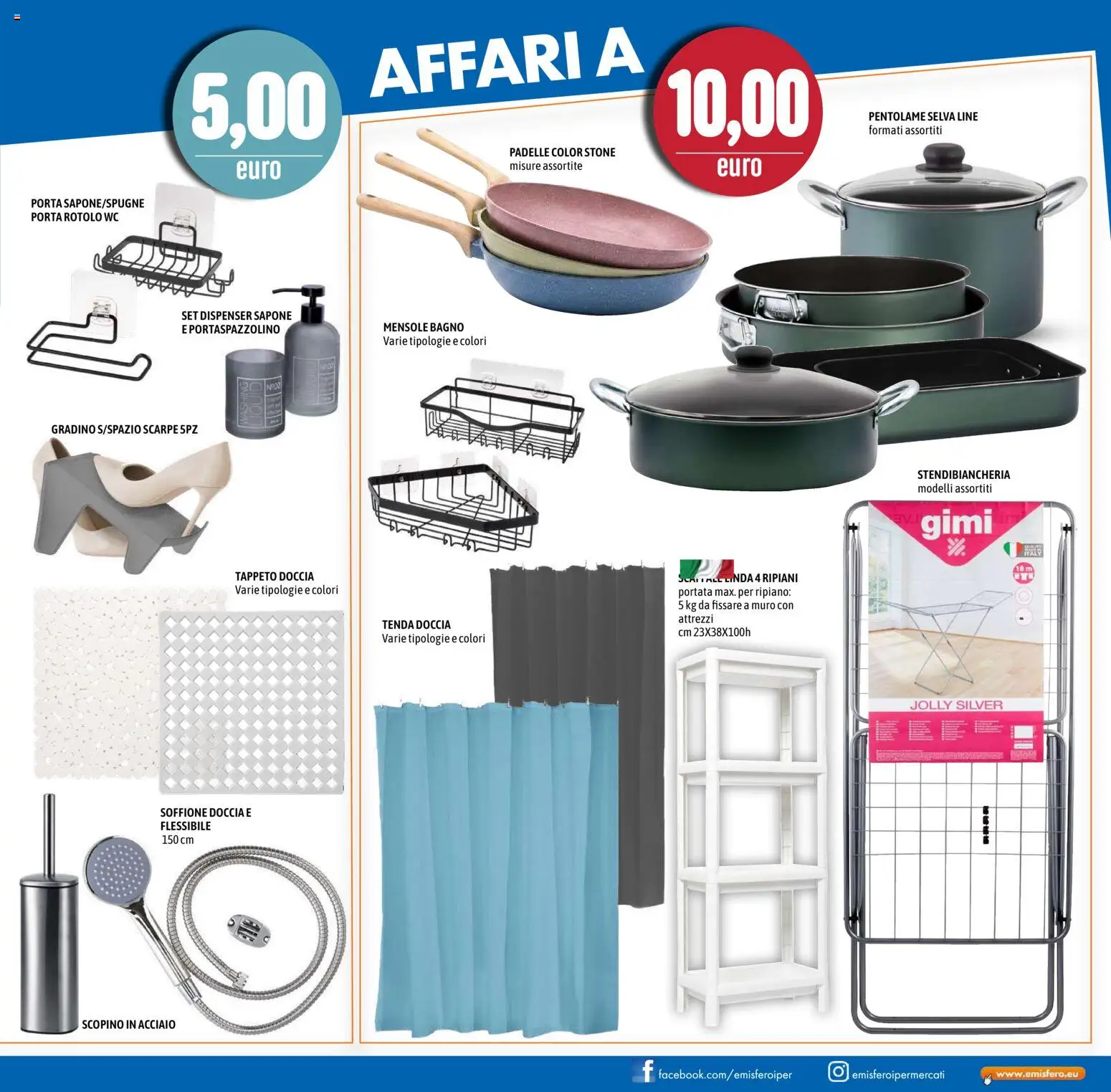 Volantino Emisfero del 10/09/2026 | Pagina: 31 | Prodotti: Tenda, WC, Bagno, Doccia