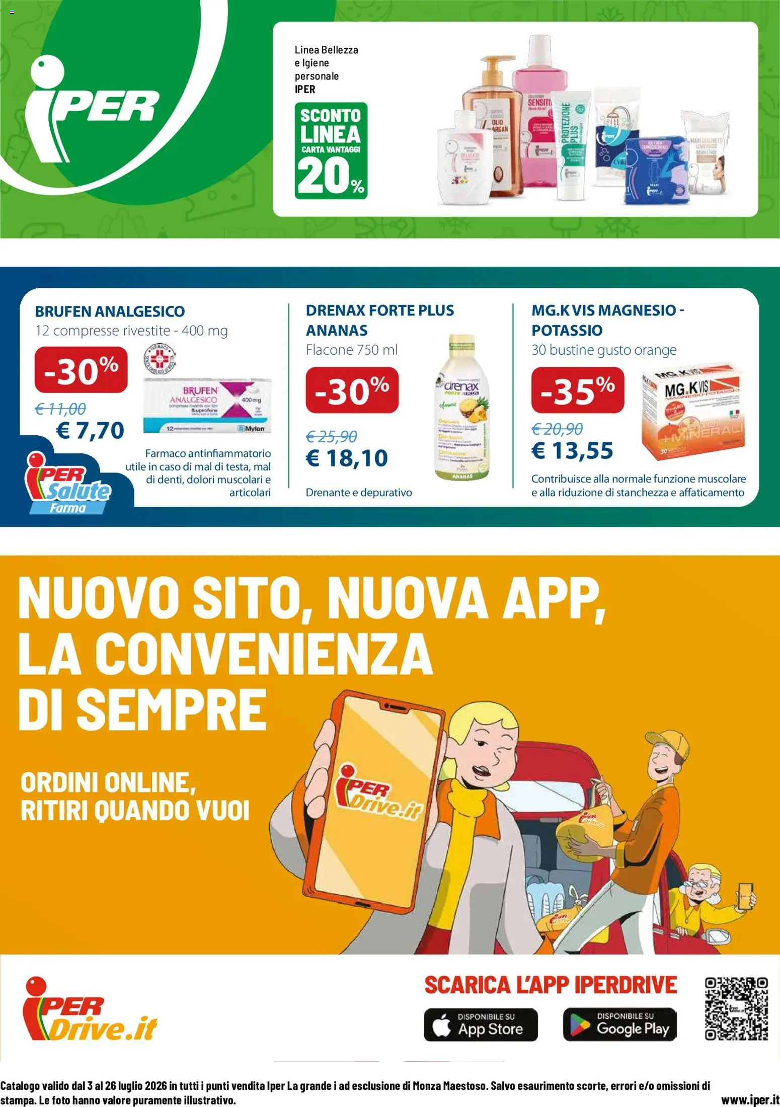 Volantino Iper del 03/07/2026 | Pagina: 20 | Prodotti: Ananas