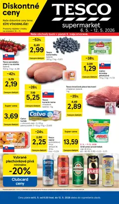 Tesco leták platný od 06.05.2026