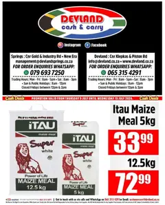 Devland specials catalogue – valid from 09/07/2026
