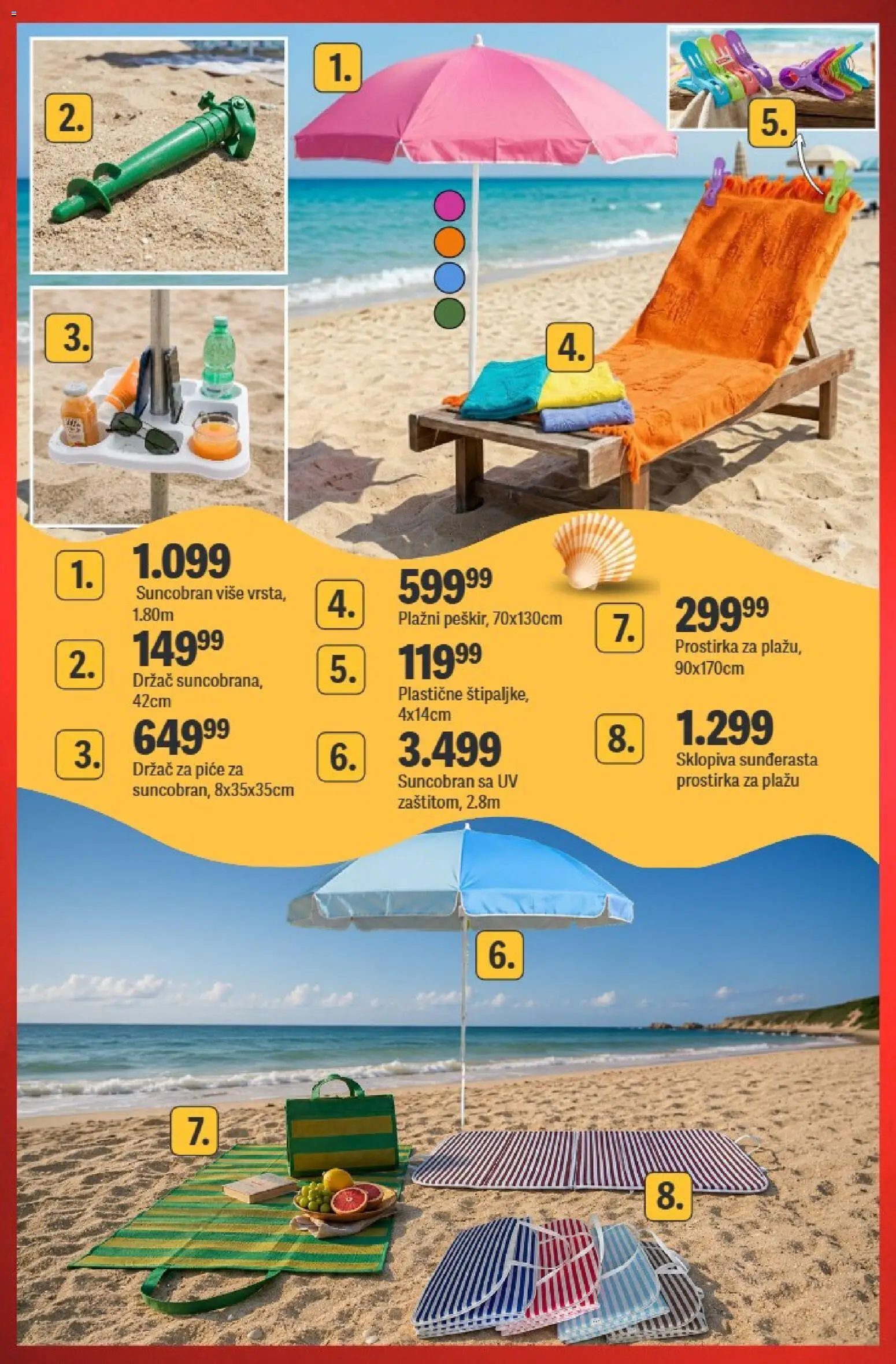 Mega Maxi katalog - važi od 18.06.2026 | Strana: 19 | Proizvode: Suncobran