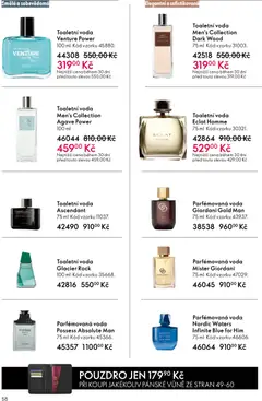 Náhled letáku Oriflame katalog č. 08/2026 od 27.05.2026 | Strana: 58 | Produkty: Voda, Pouzdro, Toaletní voda