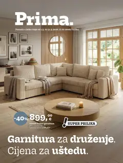 Prima Katalog - Pregled kataloga iz trgovine Prima, vrijedi od 01.05.2026 | Stranica: 30 | Proizvodi: Kutna garnitura