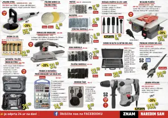 Inter Diskont katalog akcije – veljaven od 07.07.2026 | Stran: 3 | Izdelki: Orodje, Vrtalnik, Svedri, Brusilnik