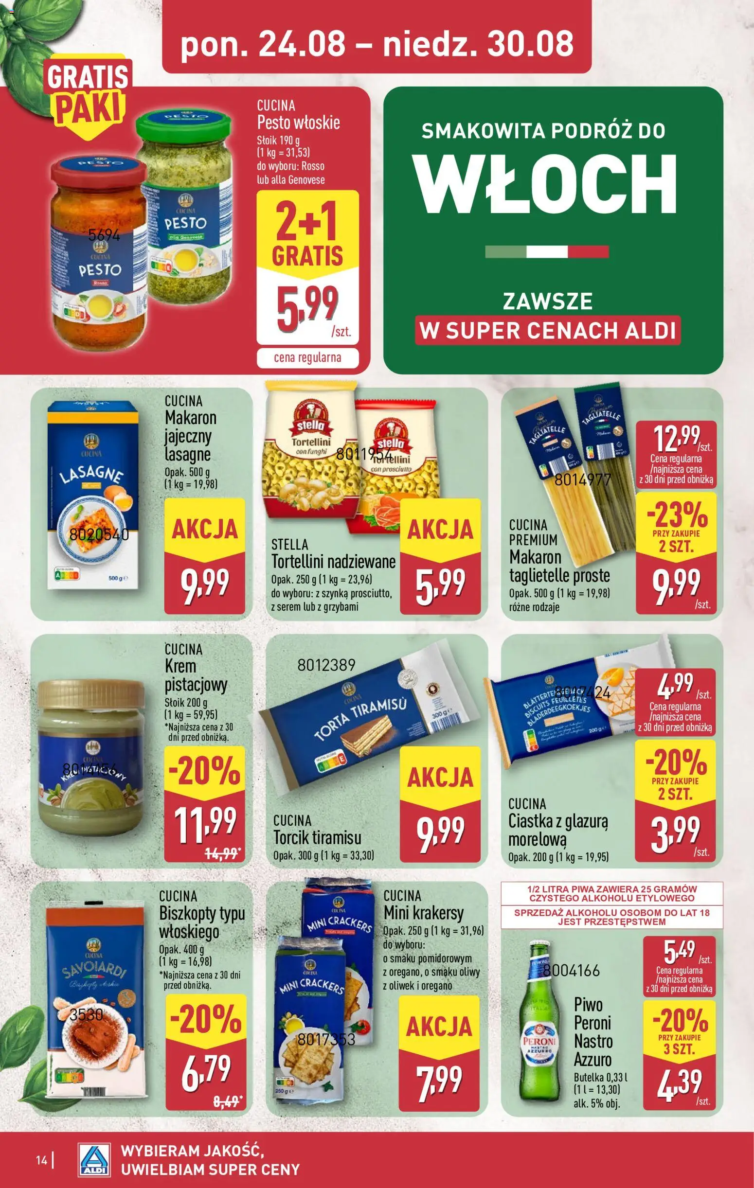 Aldi Polsko leták od 24.08.2026 | Strana: 14