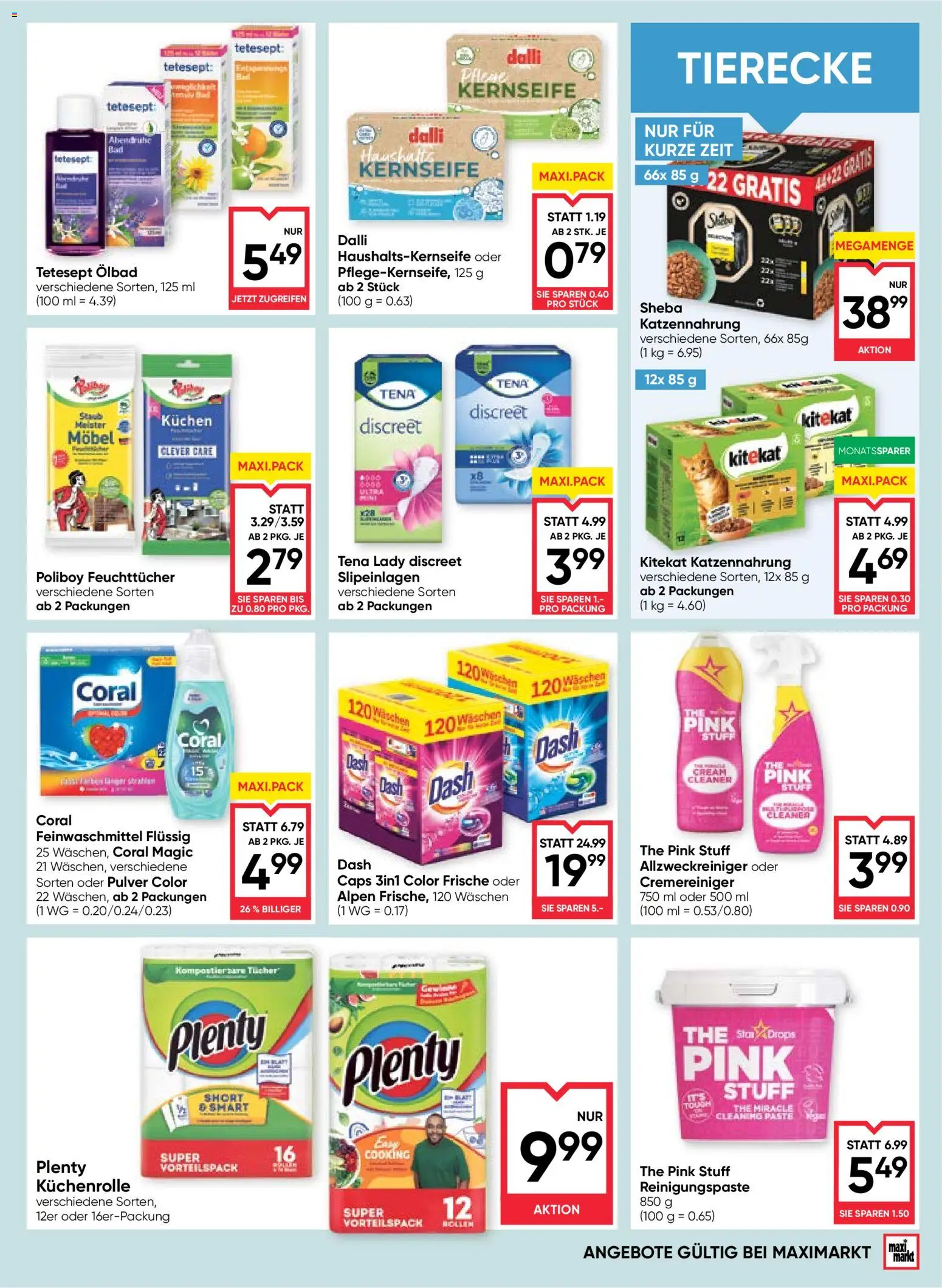 Maximarkt Flugblatt gültig ab 24.09.2026 | Seite: 17 | Produkte: Uhr