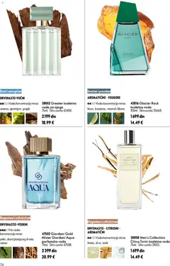 Oriflame katalog Avgust 2026 - pregled Oriflame kataloga - važi od 05.08.2026 | Strana: 74 | Proizvode: Toaletna voda, Voda, Tonik