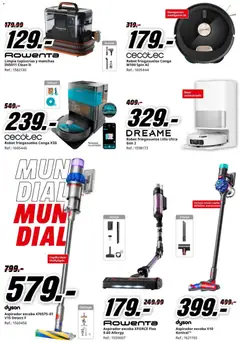 Vista previa Media Markt folleto válido desde el 05.06.2026 | Página: 3 | Productos: Escoba, Robot, Navegación, Aspirador