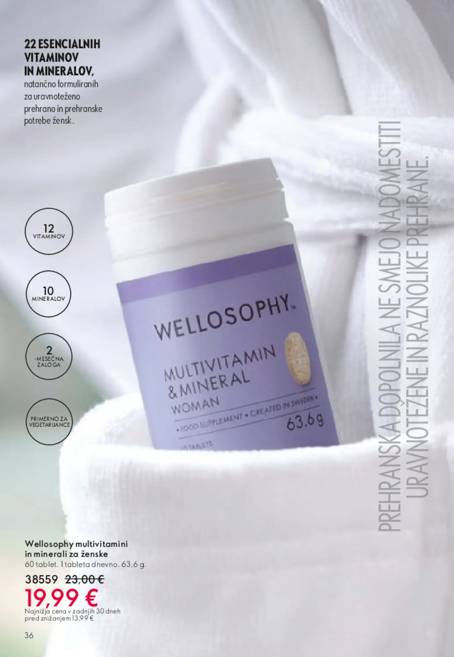 Novi Oriflame katalog ponudbe – veljaven od 13.05.2026 | Stran: 35 | Izdelki: Prehranska dopolnila