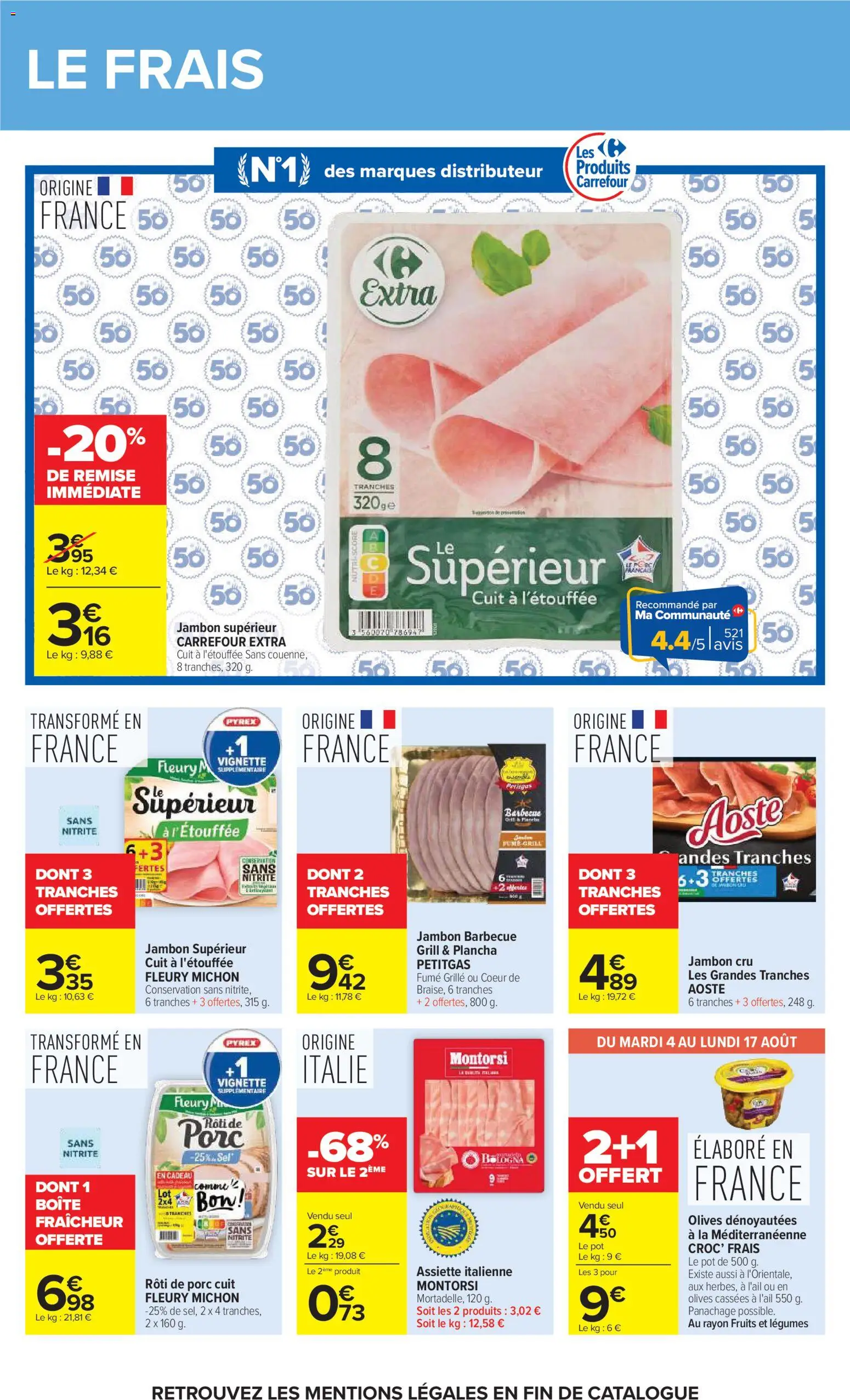 {H1} | Page: 38 | Produits: Olives, Grill, Porc, Assiette