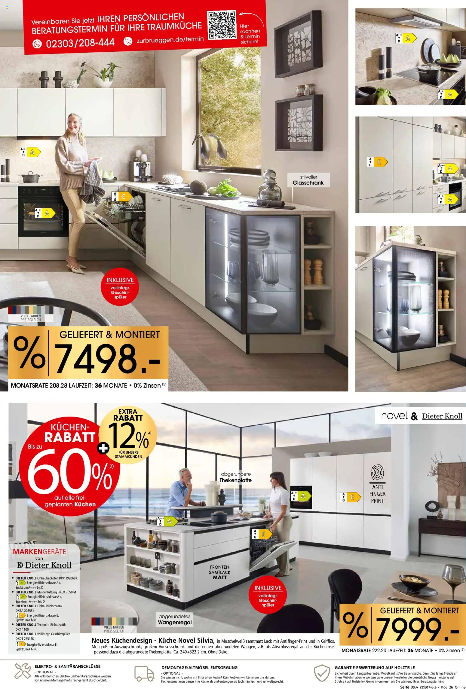 Zurbrüggen Küchen für Ihr Zuhause – gültig ab 25.07.2026 | Seite: 11 | Produkte: Geschirrspüler, Küche, Kuchen