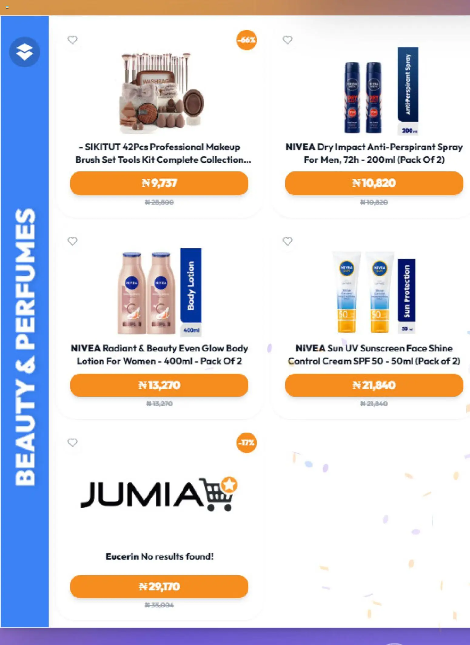 Jumia Catalogue valid from 08/09/2026 | Page: 10 | Products: Brush, Sunscreen, Body lotion, Antiperspirant