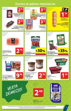 AIBE leidinys galioja nuo 2026.08.20 | Puslapis: 9 | Prekių: Sardelės, Paštetas, Kumpis, Vytintas kumpis