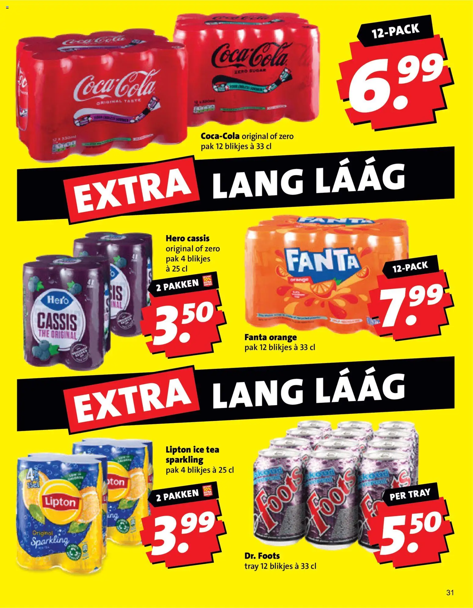 {H1} | Pagina: 31 | Producten: Fanta, Cassis