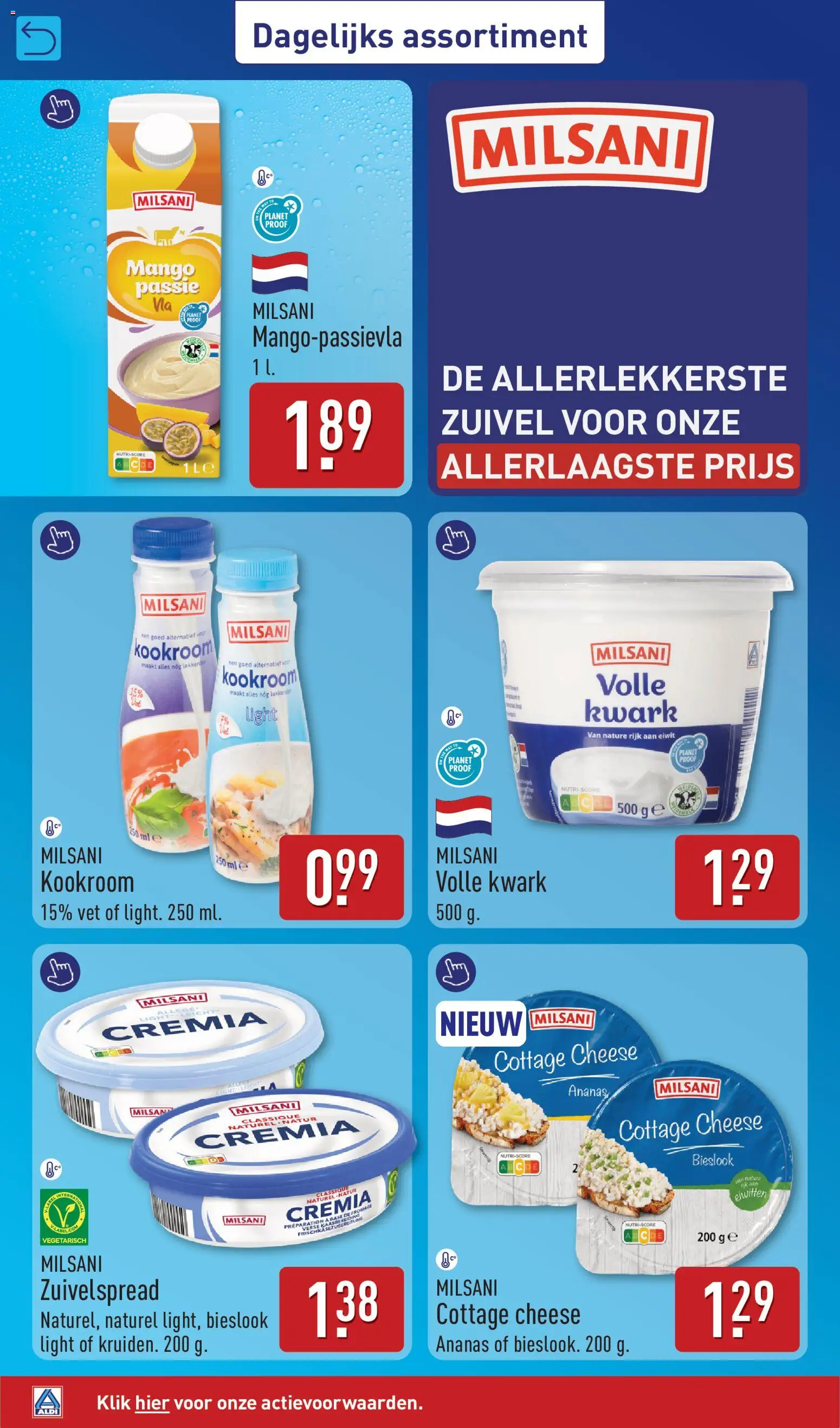 {H1} | Pagina: 36 | Producten: Zuivel, Ananas, Kwark, Mango