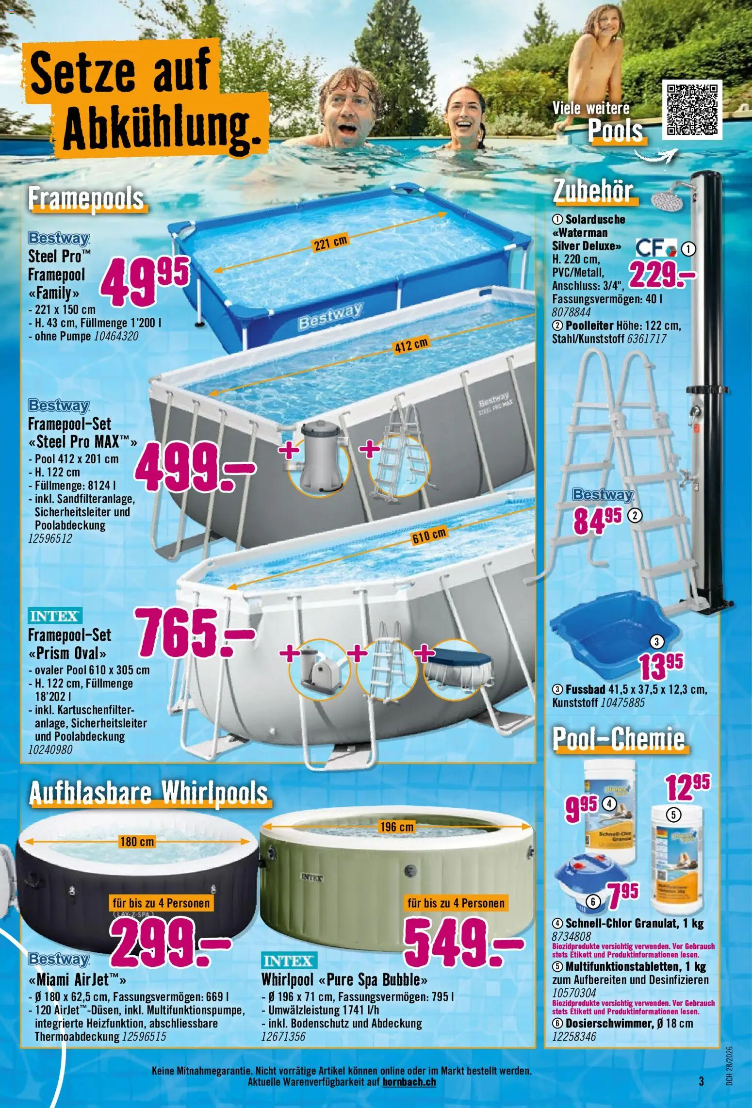 Hornbach aktionen – gültig ab 07.07.2026 | Seite: 3 | Produkte: Fußbad