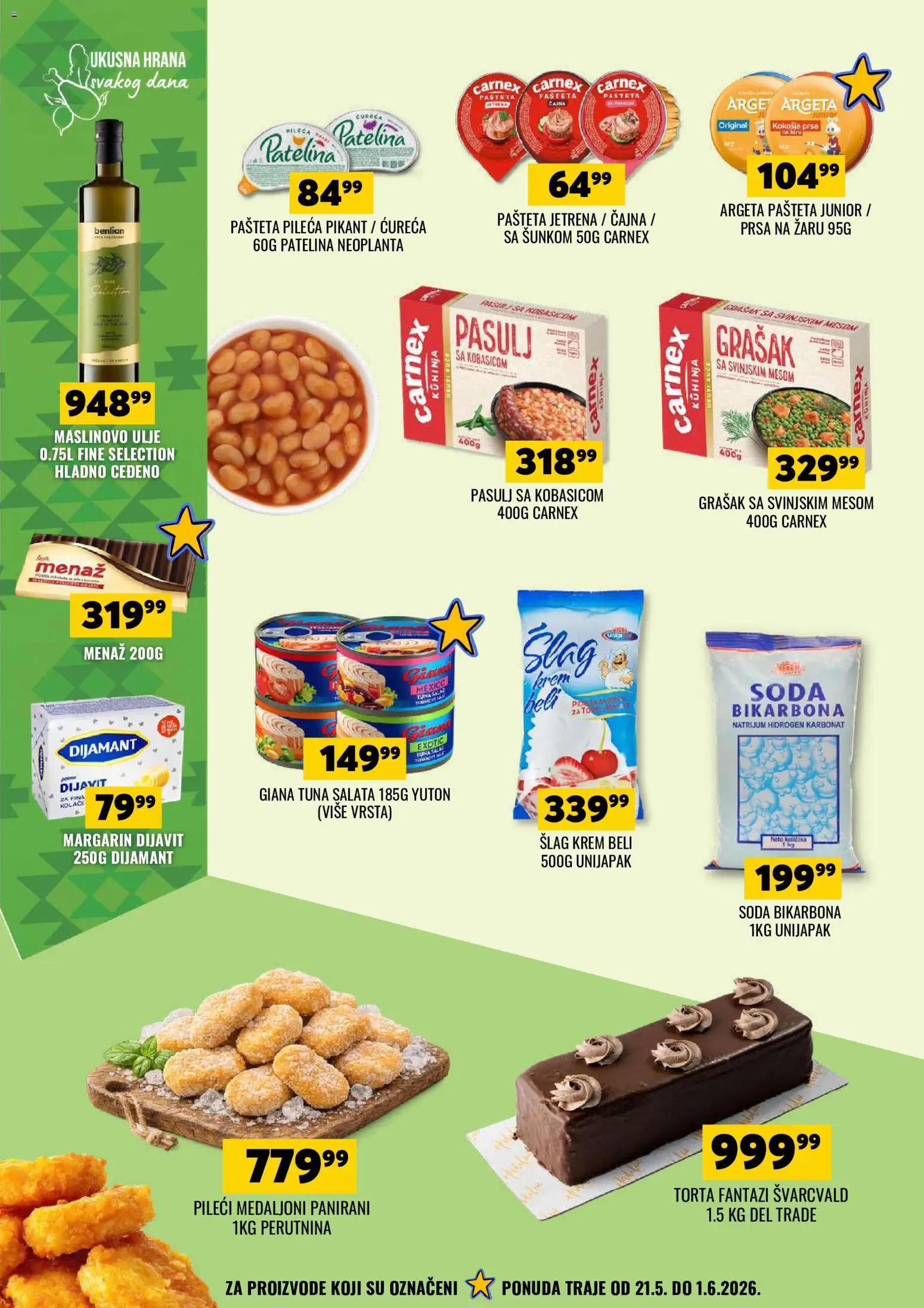 Tekijanka katalog - važi od 20.05.2026 | Strana: 6 | Proizvode: Pasulj, Kuhinja, Ulje, Pašteta