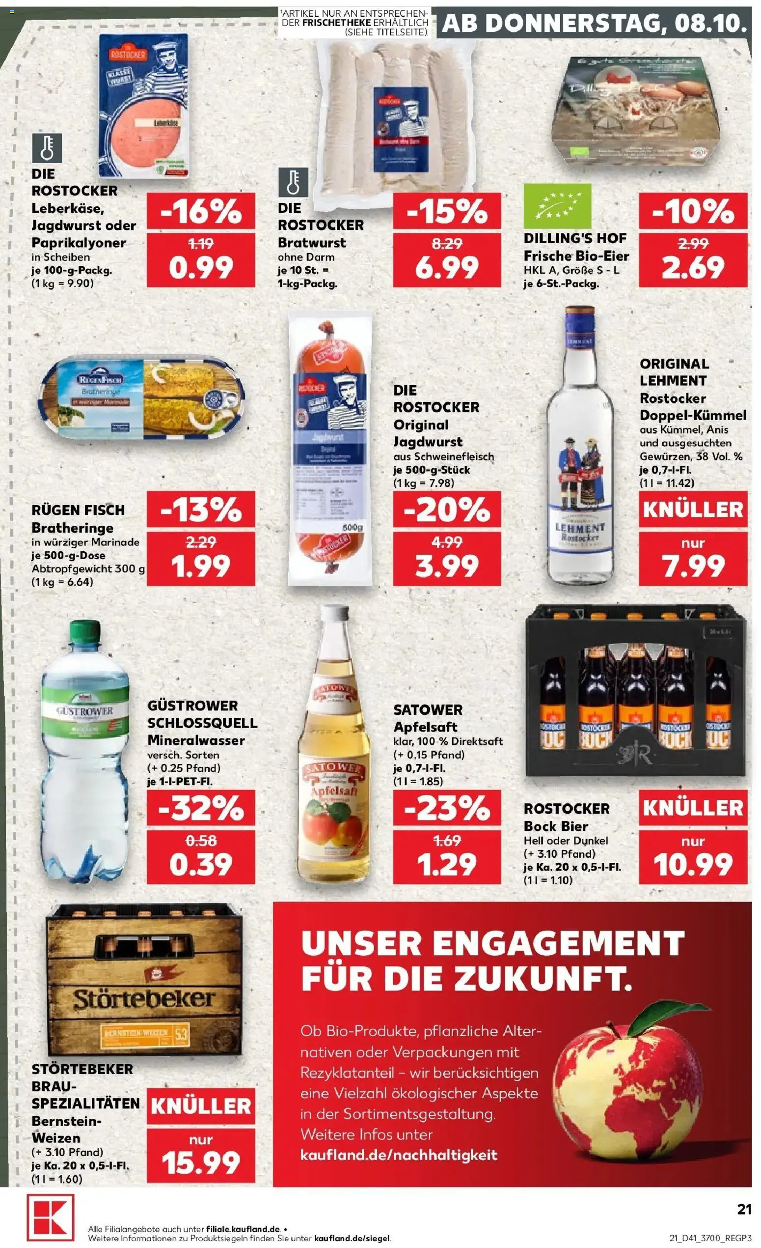 Prospekt Kaufland ab 05.10.2026 » Angebote Online zum Blättern | Seite: 31 | Produkte: Bier, Spezialitäten, Bratwurst, Apfelsaft