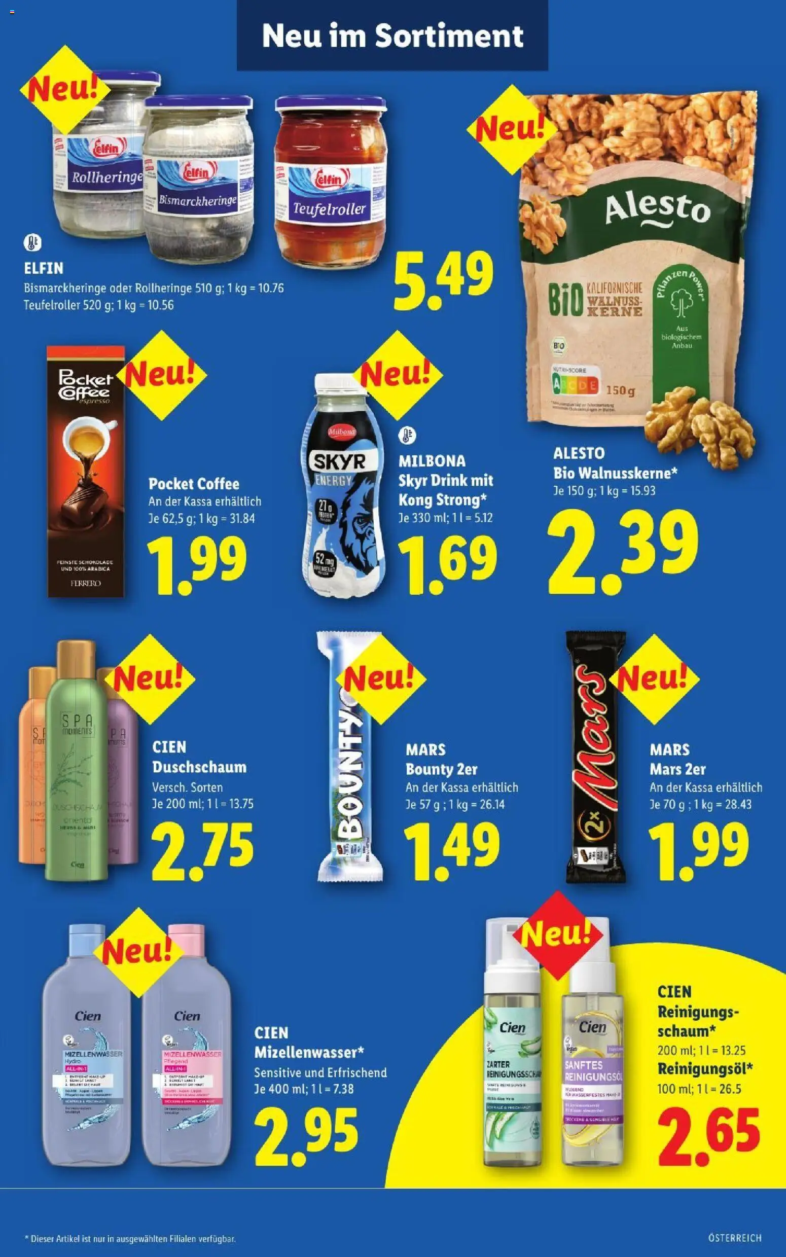 Lidl Flugblatt gültig ab 29.10.2026 | Seite: 46 | Produkte: Mizellenwasser, Schokolade