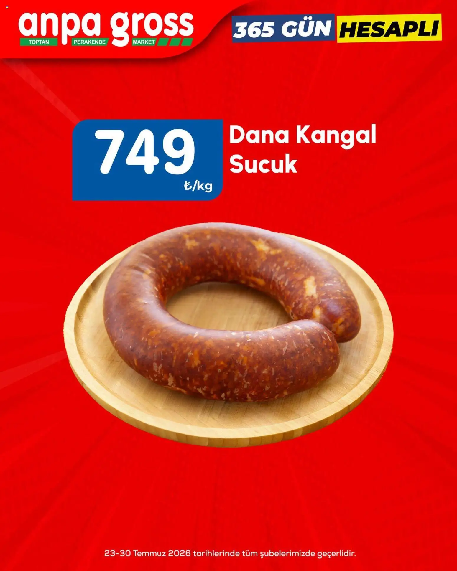 Anpa Gross Katalog - 23 Temmuz 2026 tarihinden itibaren geçerlidir | Sayfa: 4 | Ürünler: Sucuk