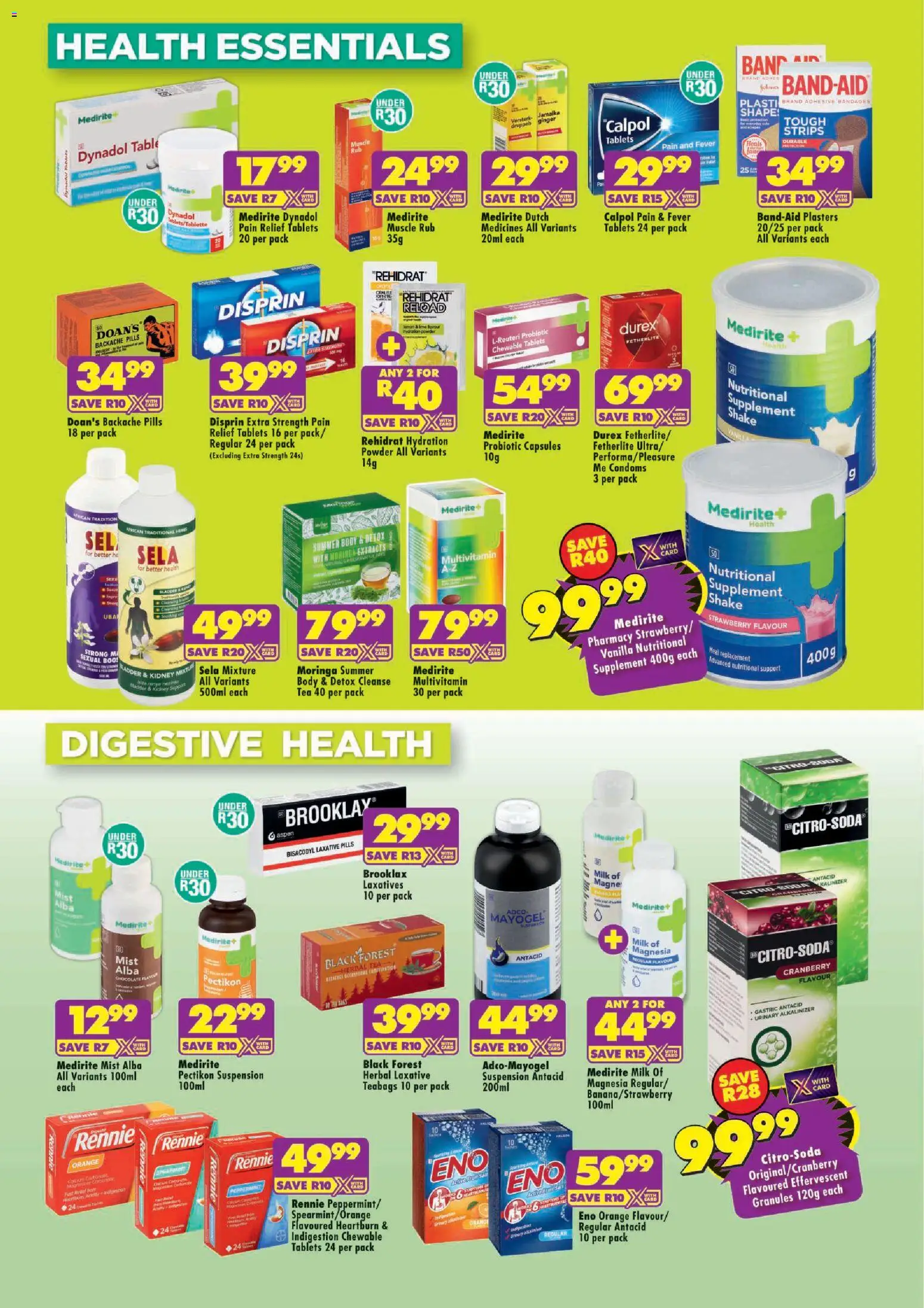 New Shoprite catalogue – valid from 19/10/2026 | Page: 2 | Products: Vanilla, Milk, Adhesive, Tea