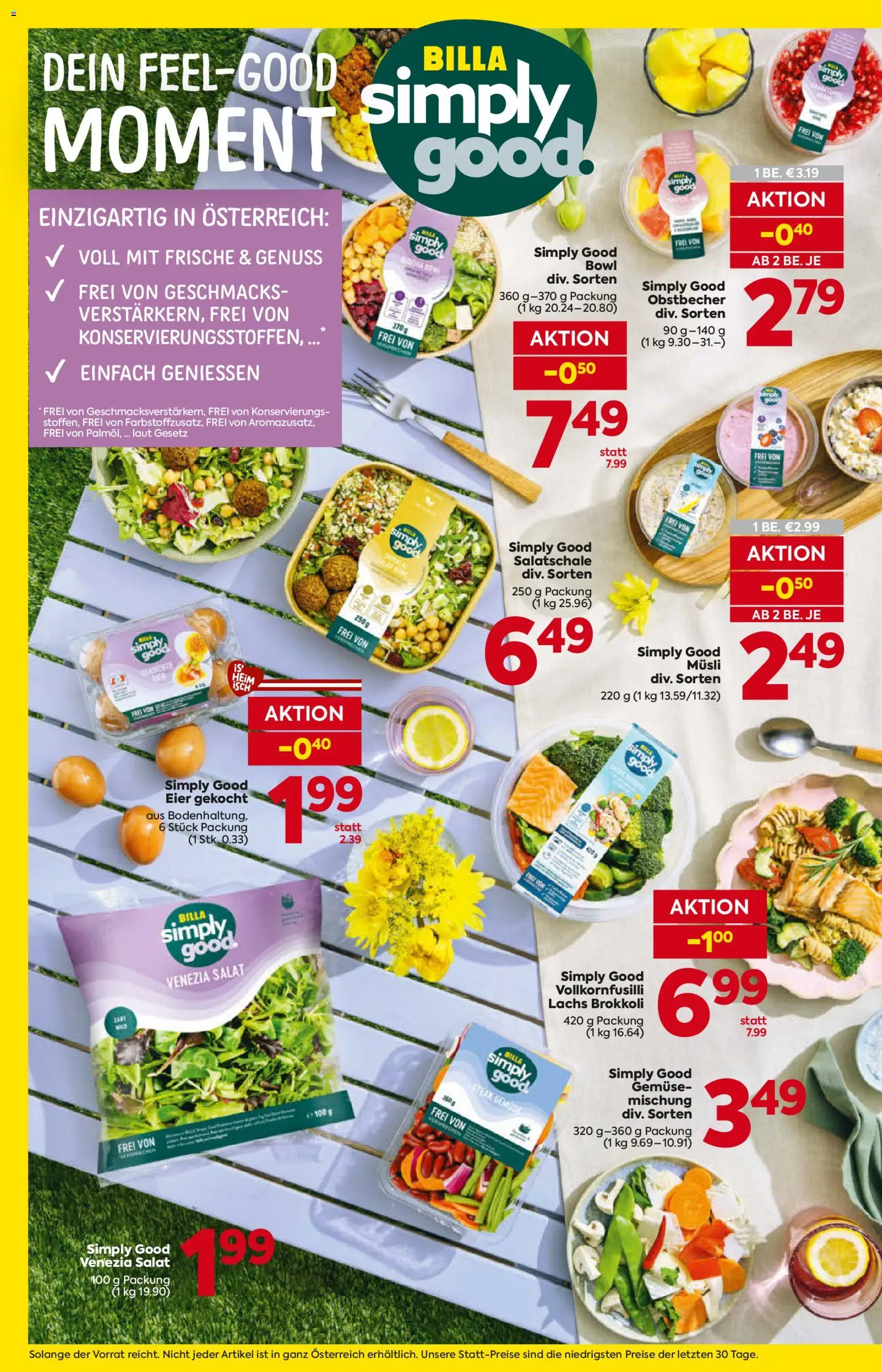 Billa AT akciós ujság - amely érvényes a következő dátumtól: 28.05.2026 | Oldal: 4 | Termékek: Brokkoli